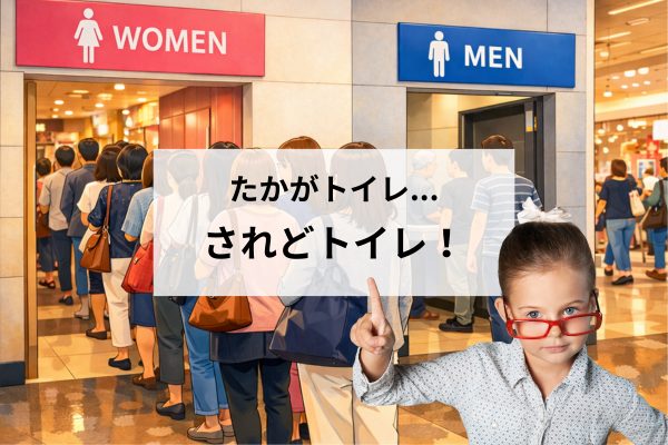 女性トイレの行列問題から考える、家づくりで大切なトイレ設計とは？